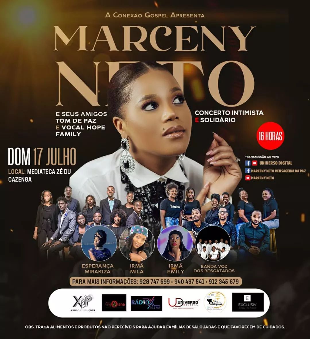Marceny Neto Em Concerto Intimista e Solidario